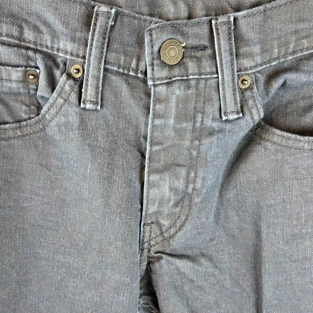 Levis 511 Jeans Mens 28x30 Blue Denim Dark Wash Slim Fit Stretch Rocker Skater
